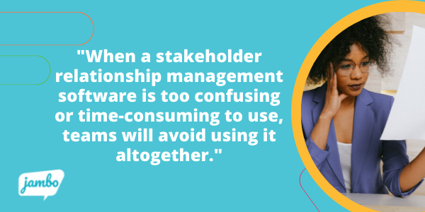 stakeholder relationship management software