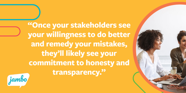 stakeholder trust