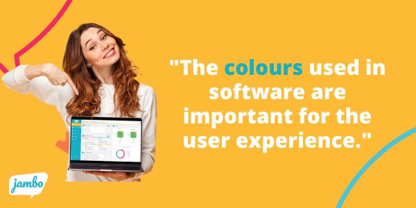 stakeholder relationship management (SRM) colour affects the user experience