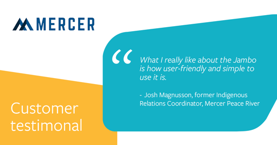 Jambo customer testimonial