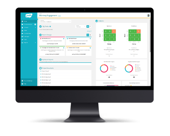 Jambo project dashboard