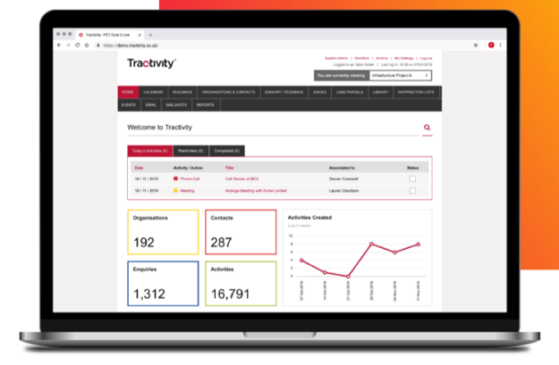 Tractivity interface