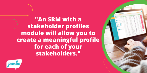 stakeholder relationship management software