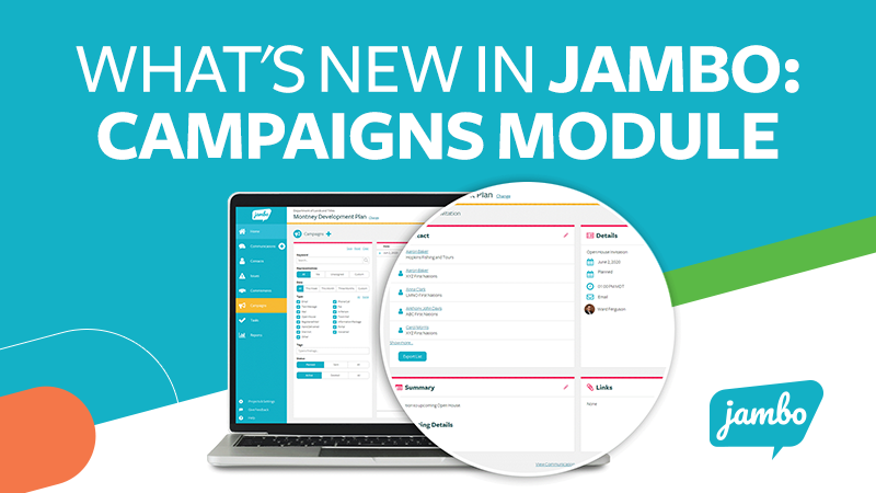 What's New in Jambo: Stakeholder Engagement Campaigns Module